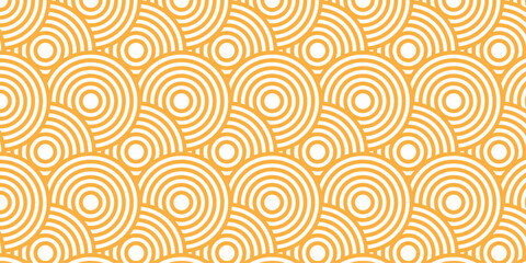 Abstract rounded overlap fabric cloth decor doodle creative flow design. vector textile digital print layout fabric overlapping circle colorful stylish texture background.