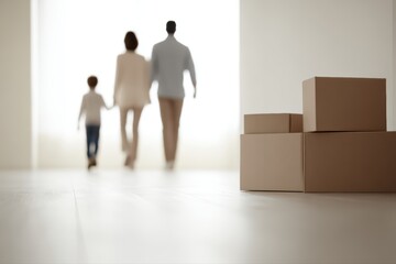 People relocation and new beginning lifestyle