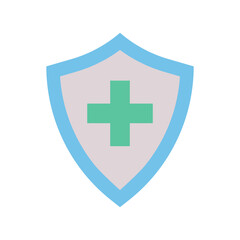 Obraz premium Immunity Shield Icon