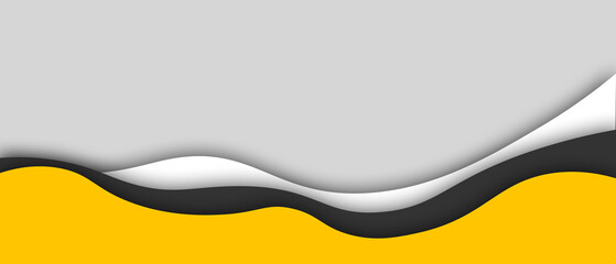  Abstract papercut style background 