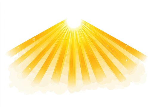 golden rays background