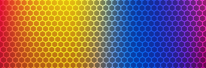 Abstract white and grey hexagonal pattern background design. Modern simple overlapping hexagon geometric element with molecular structures. Medical science technology concept