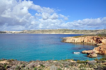 Blaue Lagune -Comino