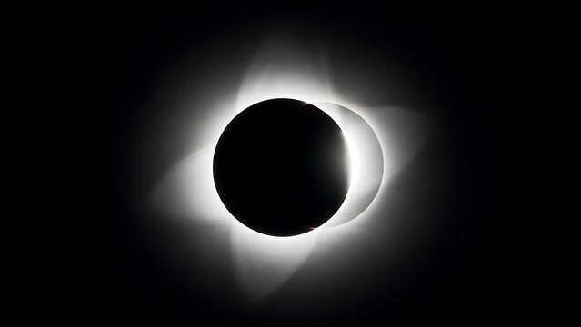 Capturing the magnificent solar corona during the precise moment of a breathtaking total solar eclipse occurrence