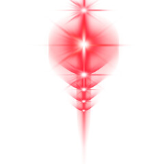 pink ribbon on white