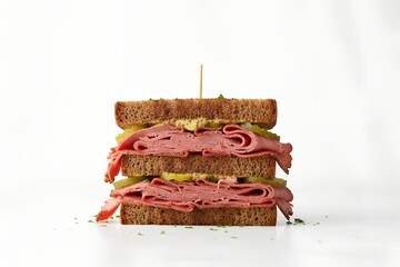 Pastrami Sandwich for Food Blog Header