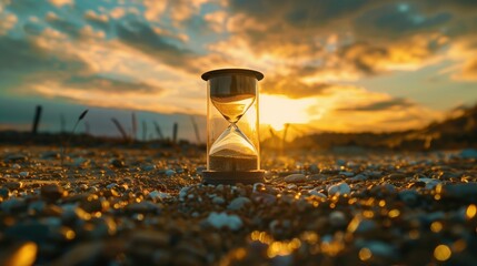 Opposite Day: abstract surreal photo of time represented as liquid flowing upward into the sky, minimalist landscape, conceptual art-house style