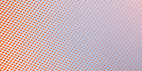 abstract dot halftone with gradient red and yellow color background