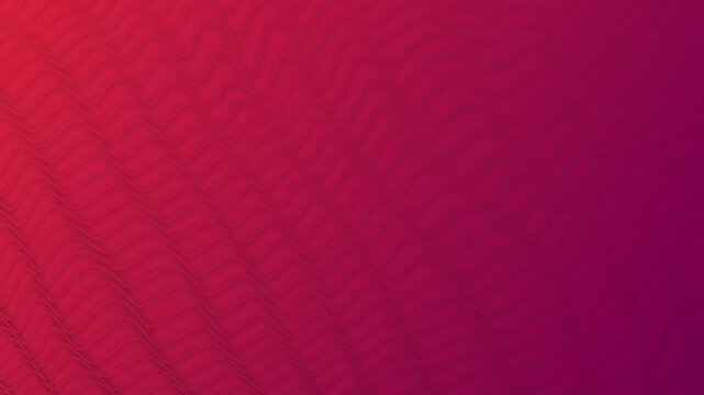 Abstract red and purple wavy pattern with animated smooth movement and color gradient