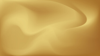 Gold abstract blurred gradient background. Vector illustration.