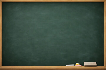 シンプルな黒板の背景イラスト
