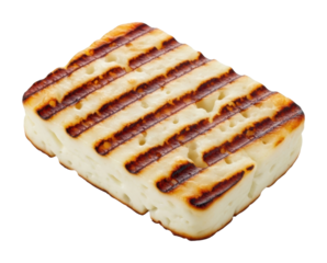 Grilled cheese block kitchen food isolated on transparent background