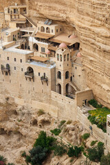 monastery in the mountains