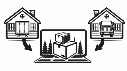 Streamline moving process with digital logistics and transportation