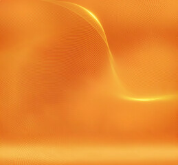 Yellow abstract vector background