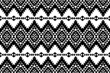 Ethnic seamless, Native patterns with simple shapes. Tribal and ethnic fabrics. Simple geometric pattern elements are best used in design, textile printing.