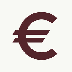 Euro currency symbol illustration, representing financial concepts such as economy, banking, or investment opportunities. Useful for business graphics or financial reports.