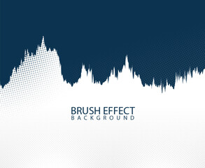 Brush stroke effect element