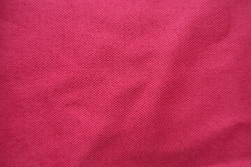 Background - ruby red unprinted dense cotton fabric