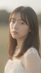 Soft Portrait with Warm Lighting