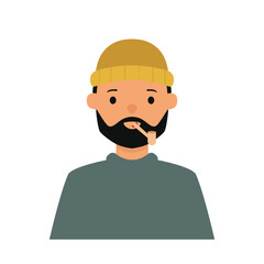 Modern People Avatar Illustration &ndash; Flat Vector Profile Character Icon 2026