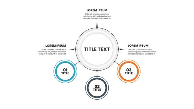 Circular Multi-Layer Infographic Data Visualiser Graph