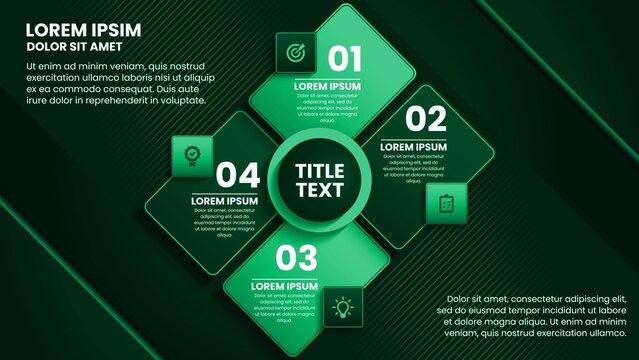 Diamond Grid Infographic Data Visualiser