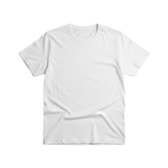 Naklejka premium Plain white t-shirt on
