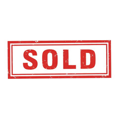 Red "SOLD" Stamp