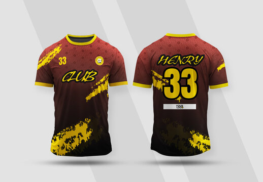 Soccer And Sports Jersey Design