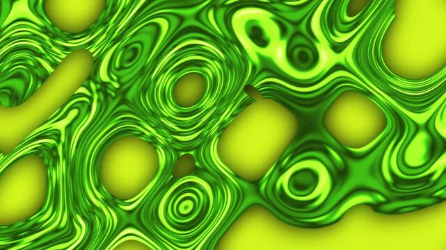 abstract background with green leaves