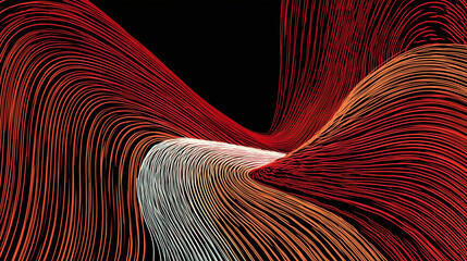 abstract red background