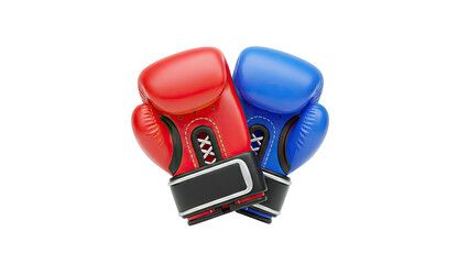 Red and Blue Boxing Gloves