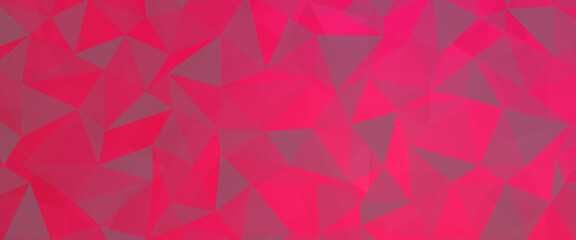 Fototapeta premium Light Red vector triangle mosaic template. A sample with polygonal shapes. Template for cell phone's backgrounds.