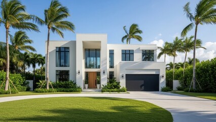 Obraz premium Modern tropical residence