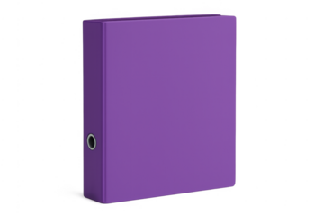 Purple ring binder for document organization and storage