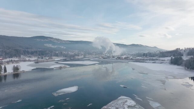 The Norwegian town of Trysil