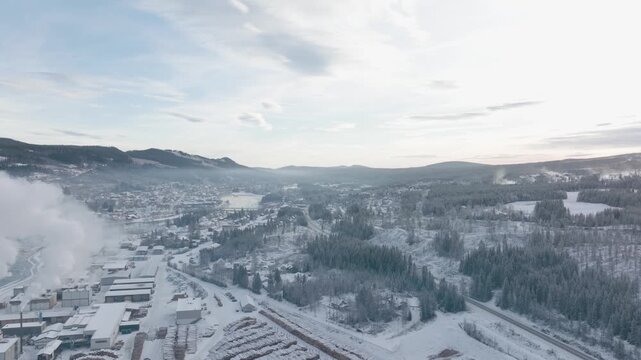 The Norwegian town of Trysil