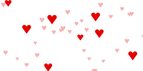 Cute Hand Drawn Heart Seamless Pattern for Valentine Day Wedding and Mothers Day Use on Textiles Banners Wallpapers and Decorative Backgrounds
