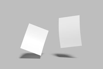 A4 Flyer Blank Mockup Modern