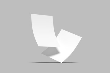 A4 Flyer Blank Mockup Modern