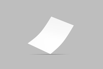 A4 Flyer Blank Mockup Modern