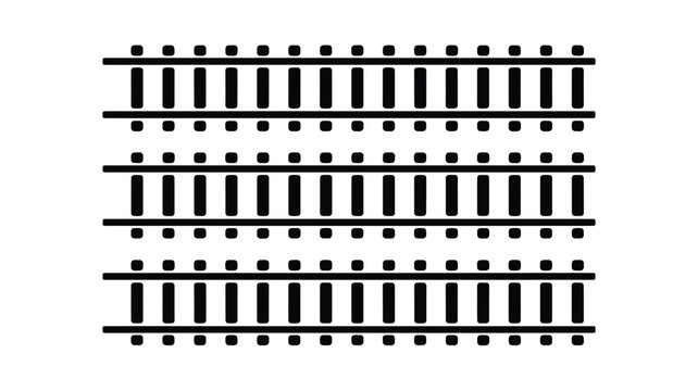Black and white illustration depicting a film strip with sprocket holes