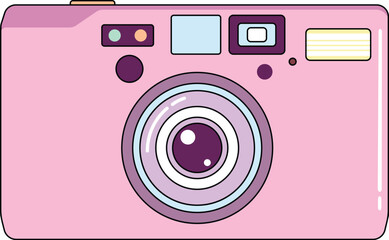 Cute Pink Digital Camera