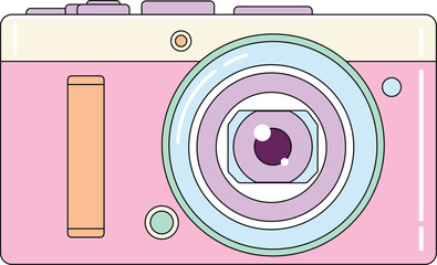 Cute Pastel Digital Camera