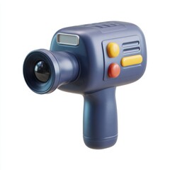 Handheld camera device isolated on white background isolated on white background