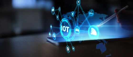 Internet of Things IoT Connecting Devices and Smart Systems for Digital Innovation. © Murrstock