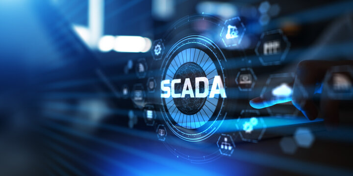 SCADA System Interface for Industrial Control and Real-Time Monitoring Visualization.