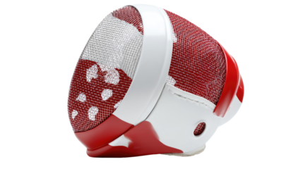 Fencing Mask Isolated
