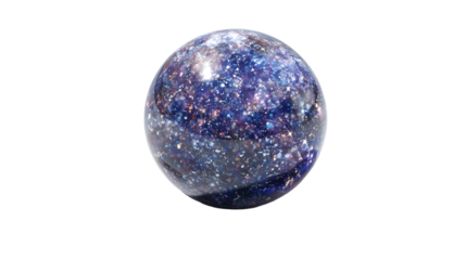Galaxy Glass Sphere